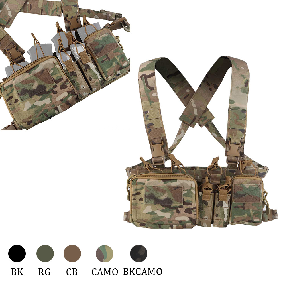 Heavy Equipment Attachments - OphidiaTac D3CRH Chest Mount Vest Equipment