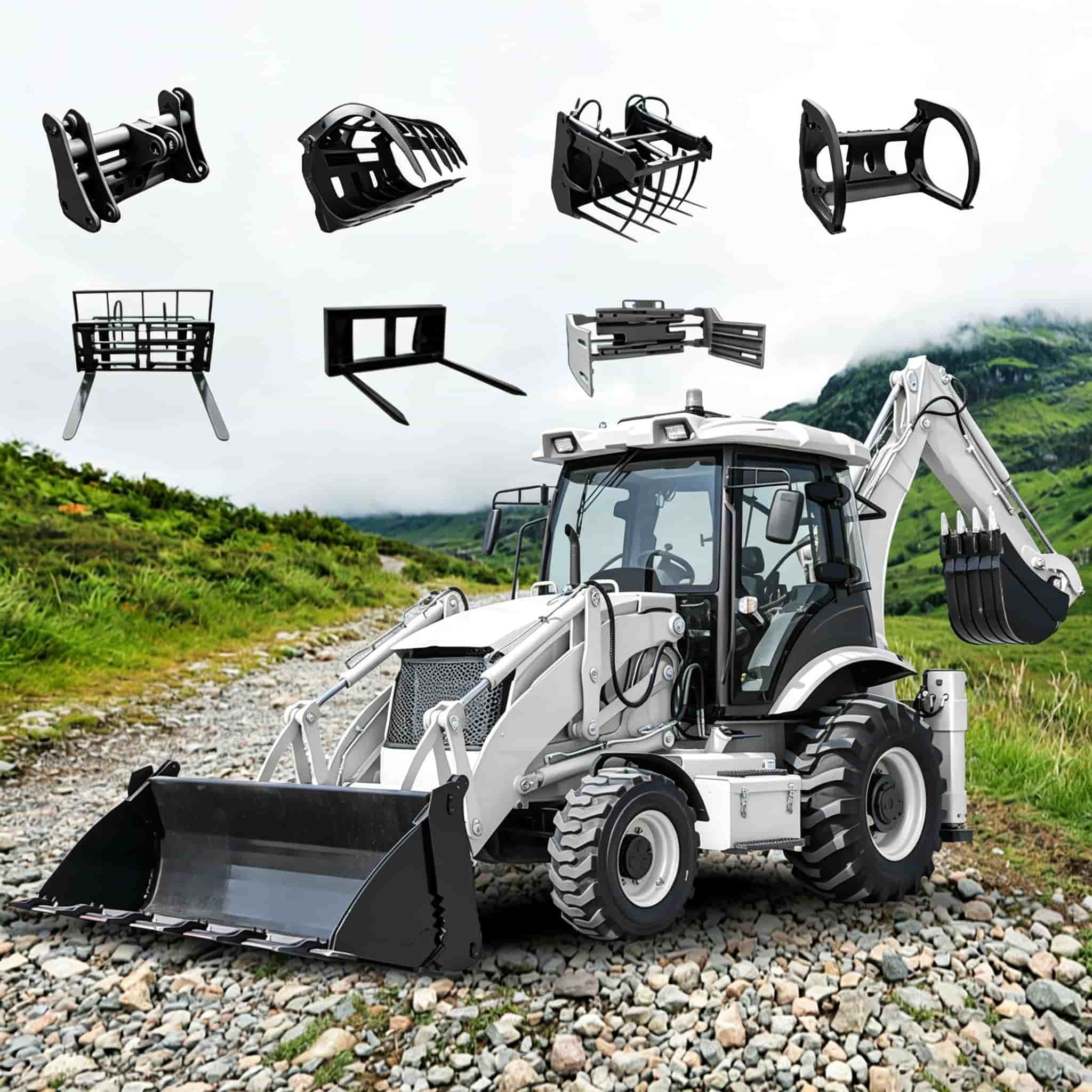 Tractor Backhoe - 40-30C Ce Certified Backhoe Loader Euro