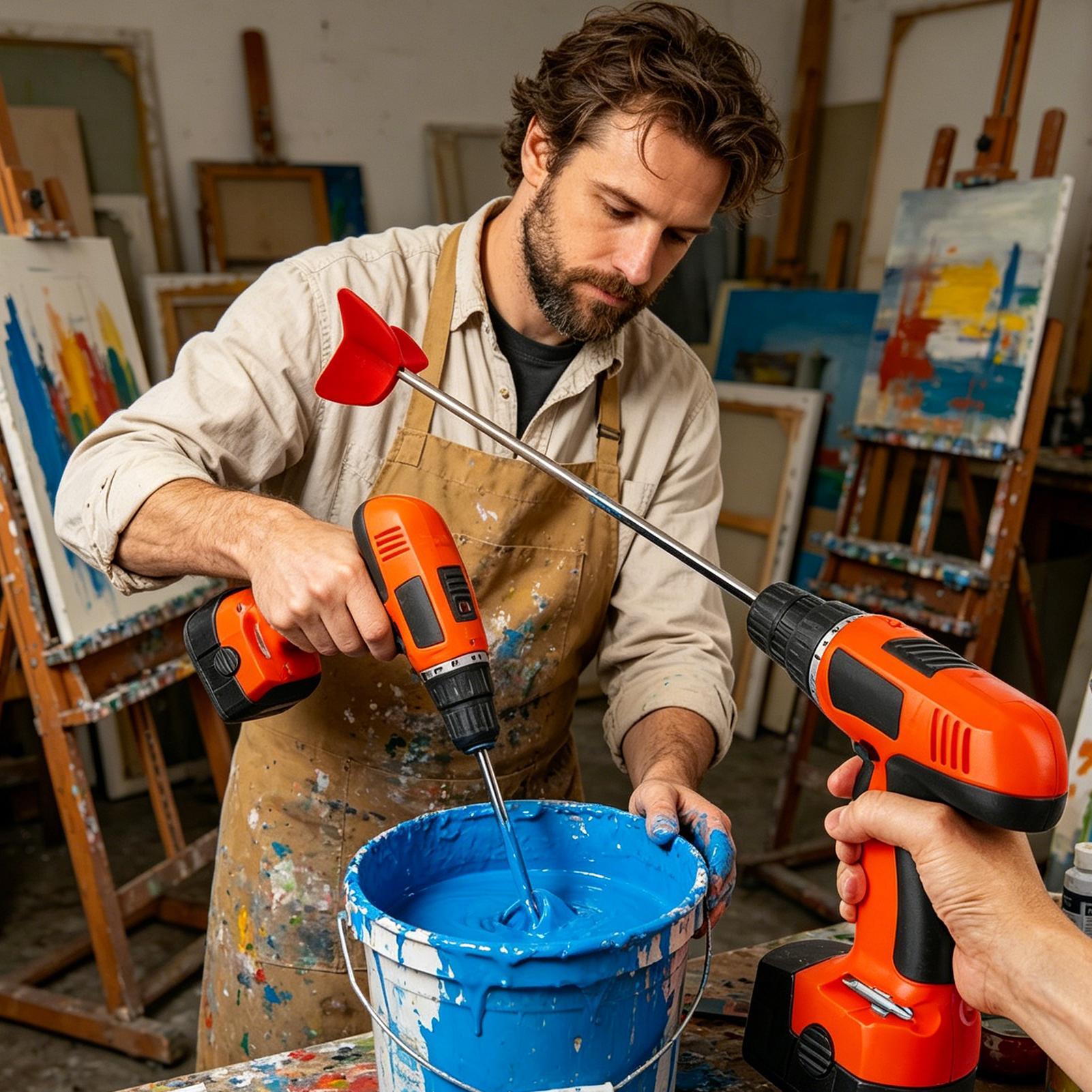 Paint Stirrer For Drill Quick  - Heavy Equipment Attachments review and price