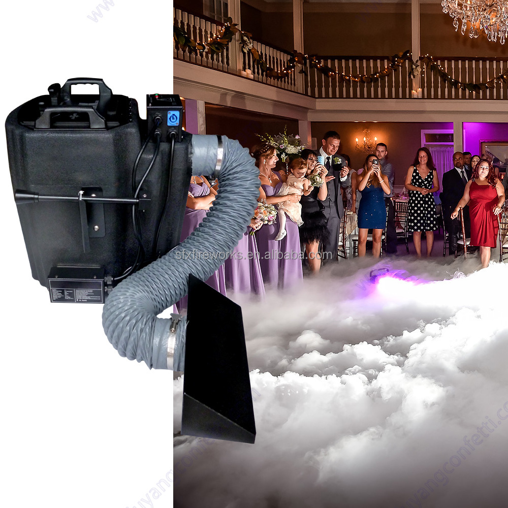 6000W Dry Ice Low Fog Machine  - Heavy Equipment In Chinese review and price