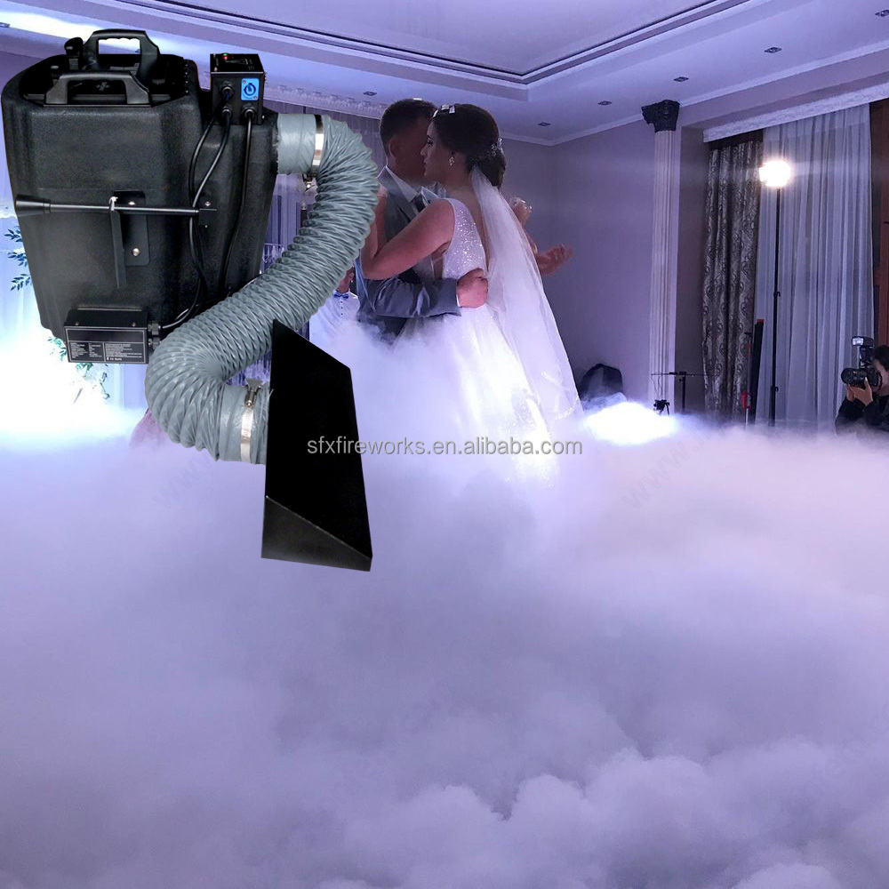 6000W Dry Ice Low Fog Machine  - Heavy Equipment In Chinese review and price