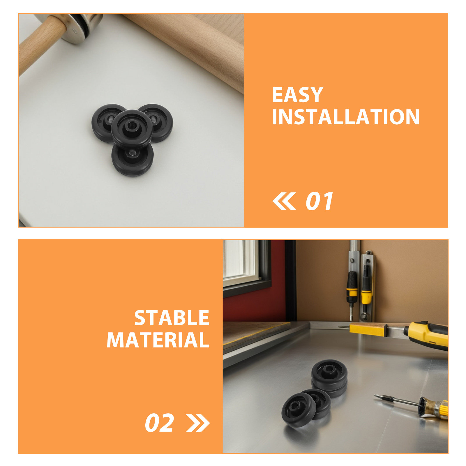 6Pcs Fitness Equipment Roller  - Heavy Equipment Attachments review and price