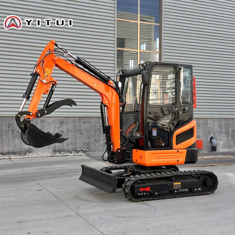 Customized Compact Mini Excava - Tractor Backhoe review and price