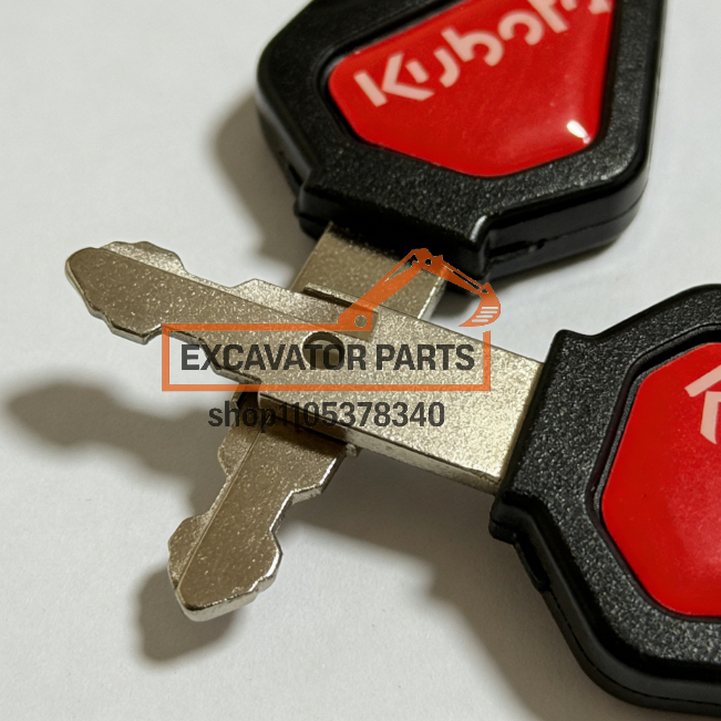 1Pc 459A Ignition Key with Red - Heavy Equipment Logos review and price