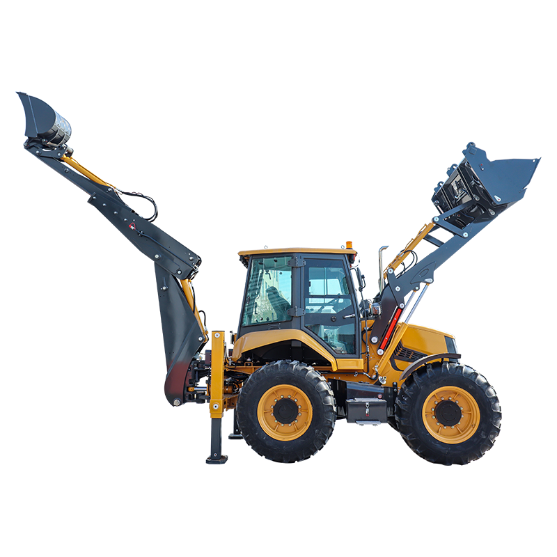 4CX Backhoe Loader Yuchai 4108 - Tractor Backhoe review and price