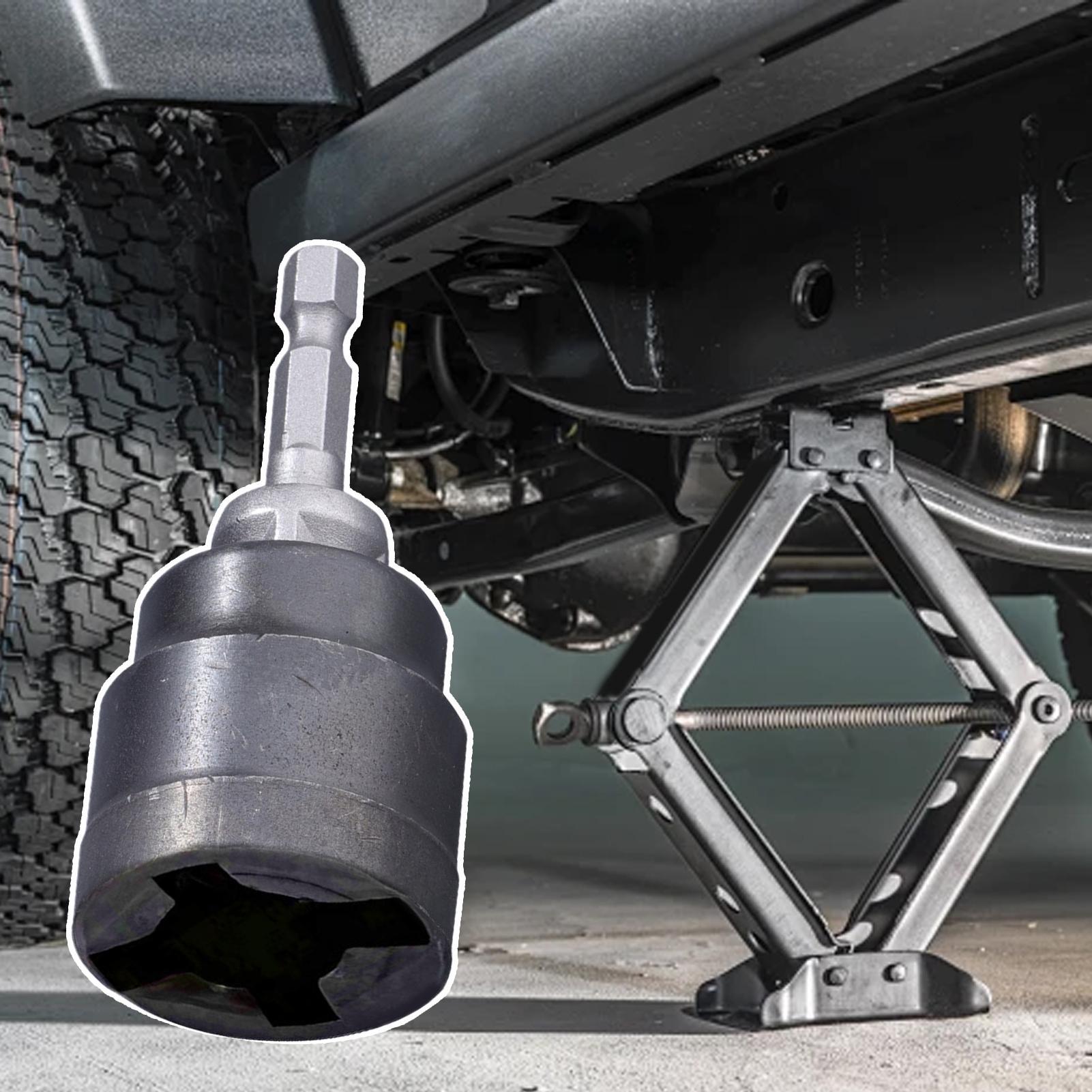 Jack Socket Drill Adapter Elec - Heavy Equipment Attachments review and price