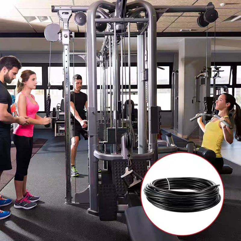Steel Wire Rope Fitness Cable  - Heavy Equipment Attachments review and price